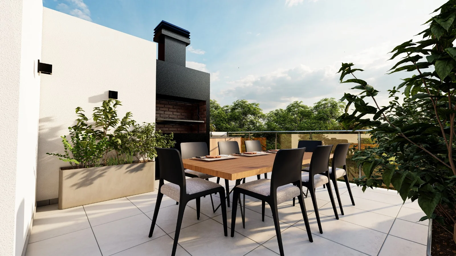 Vista principal Duplex 3 Ambientes